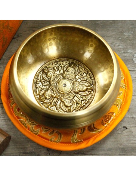 Set bol tibétain – Cinq Bouddhas