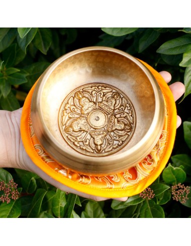 Set bol tibétain – Cinq Bouddhas