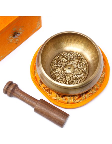 Set bol tibétain – Cinq Bouddhas