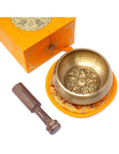 Set bol tibétain – Cinq Bouddhas