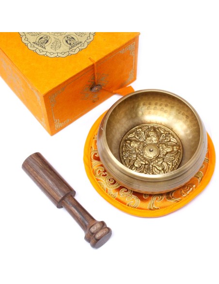 Set bol tibétain – Cinq Bouddhas