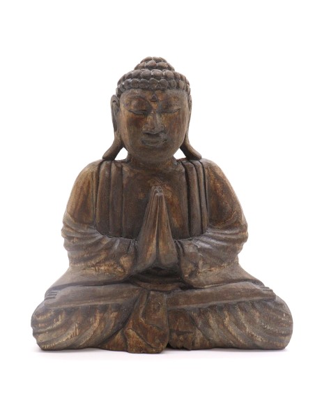 Coffret Bouddha Feng Shui Om – Noir & gris