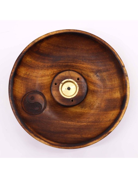 Disque porte-encens – Yin & Yang