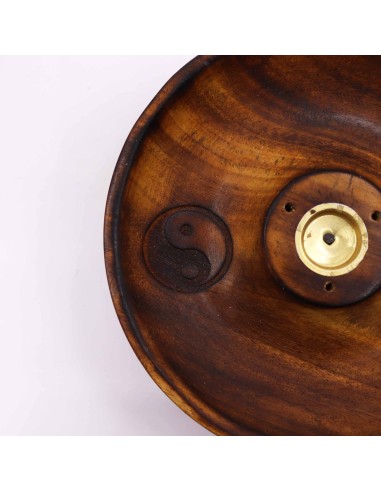 Disque porte-encens – Yin & Yang
