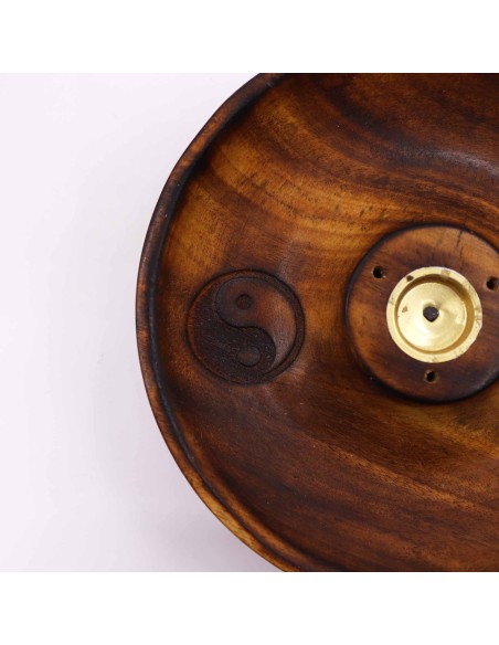 Disque porte-encens – Yin & Yang