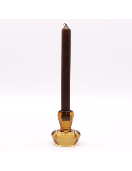 Photophore réversible champignon – Ambre ancien