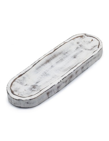 Grand plateau porte?encens – Classique patiné