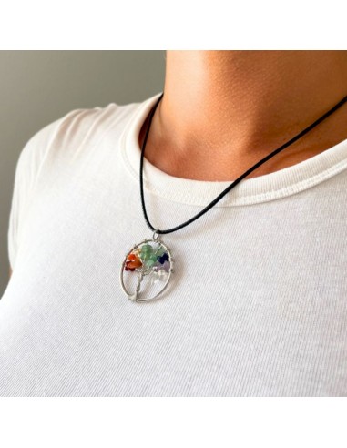 Pendentif Arbre de Vie chakra – Alignement intérieur