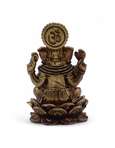 Statuette Ganesha en laiton – Chance & protection