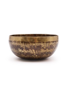 Bol tibétain gravé – Mantra curatif