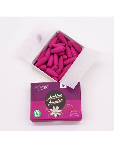 Cônes d’encens à reflux Biofresh – Jasmin d’Arabie (40 cônes)