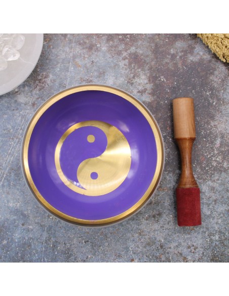 Grand set de bols tibétains – Yin & Yang