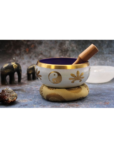 Grand set de bols tibétains – Yin & Yang