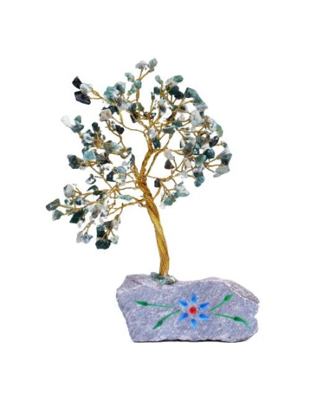 Agate mousse décorative – Energie naturelle