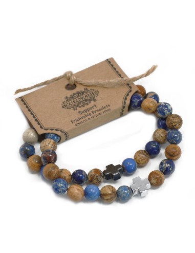 Bracelets spirituels duo – Arc-en-ciel