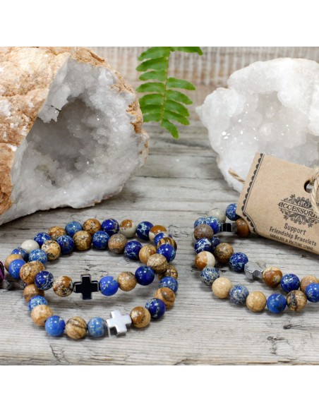 Bracelets spirituels duo – Arc-en-ciel