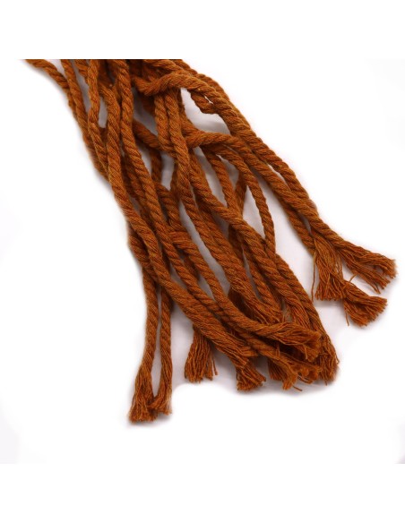 Suspension macramé pour pot – Esprit naturel chocolat