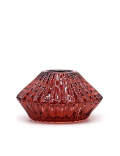 Photophore fleur réversible – Rouge vampire