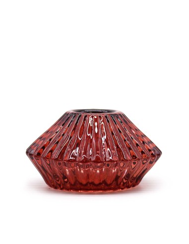 Photophore fleur réversible – Rouge vampire