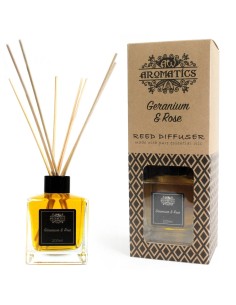 Diffuseur à bâtonnets – Géranium & rose