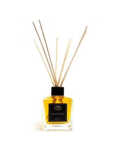 Diffuseur à bâtonnets – Géranium & rose