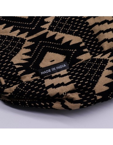 Sac jacquard naturel – Métier du désert «?Muse voyageuse?»