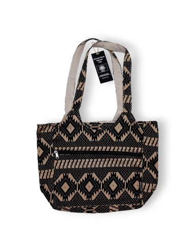 Sac jacquard naturel – Métier du désert «?Muse voyageuse?»