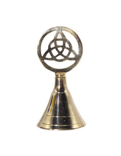 Cloche d’autel en laiton – Triquetra
