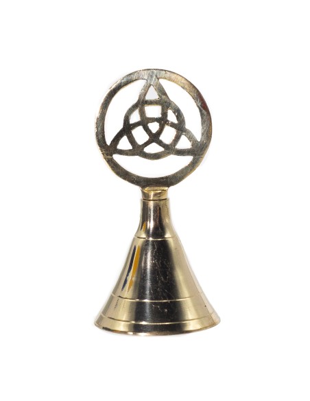 Cloche d’autel en laiton – Triquetra
