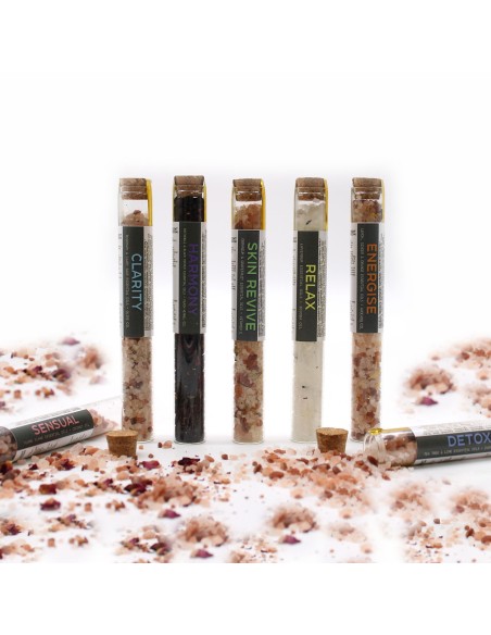 Sels de bain en fioles – Coffret de 7