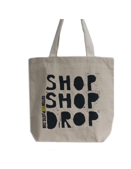 Sac shopper – Motifs assortis (lot de 4 designs)