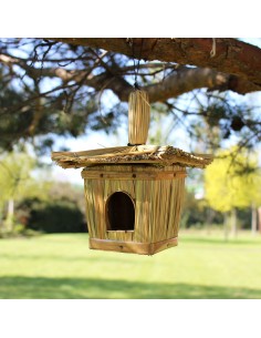 Maison décorative pour oiseaux – Esprit nature