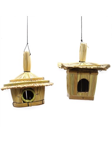 Maison décorative pour oiseaux – Esprit nature
