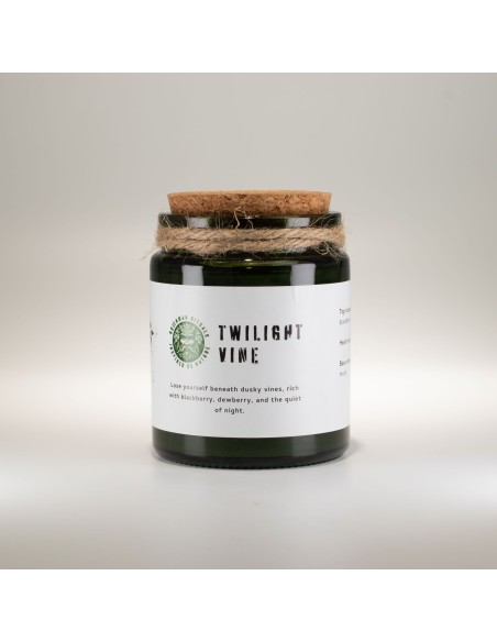 Greenman – Bougie soja Woodwick « Crépuscule vert »