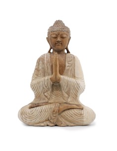 Statue de Bouddha encalée – Accueil bienveillant