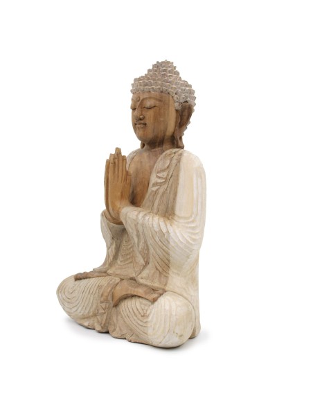 Statue de Bouddha encalée – Accueil bienveillant