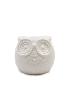 Brûle-parfum classique en céramique – Hibou bas
