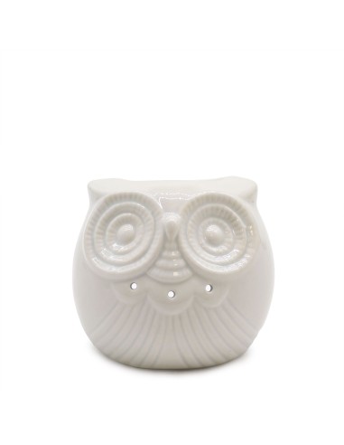 Brûle-parfum classique en céramique – Hibou bas
