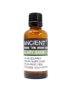 Huile essentielle biologique de sauge – Clarté zen