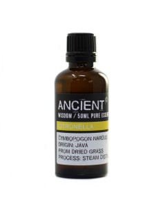 Huile essentielle de citronnelle – Fraîcheur citronnée