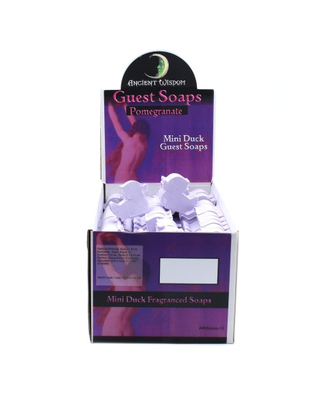 Savon invité – Canard violet grenadine