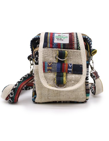 Sac bandoulière body?cross en chanvre naturel & jhari