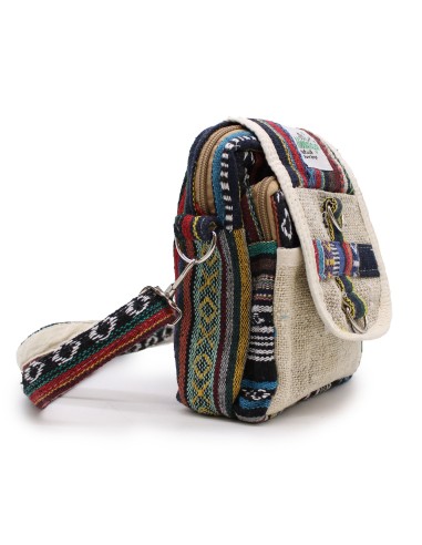 Sac bandoulière body?cross en chanvre naturel & jhari