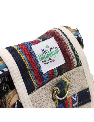 Sac bandoulière body?cross en chanvre naturel & jhari