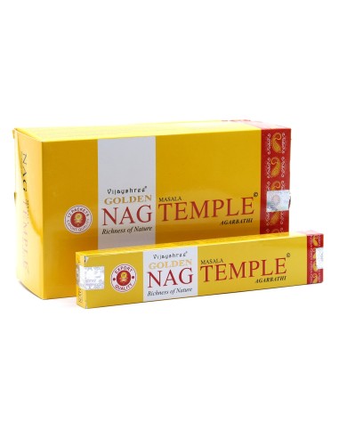 Encens Golden Nag – Temple