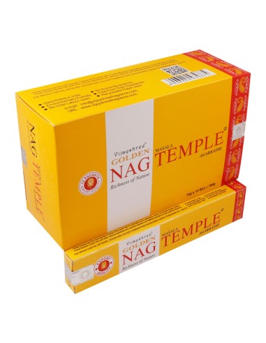 Encens Golden Nag – Temple