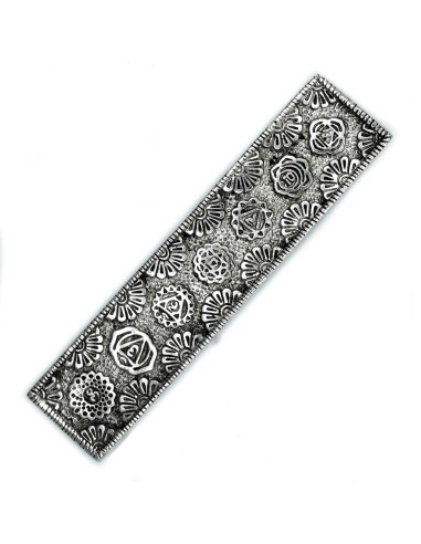 Porte?encens long Chakra – Aluminium poli