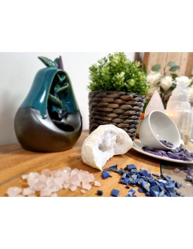 Éclats de cristal de roche – Pureté zen