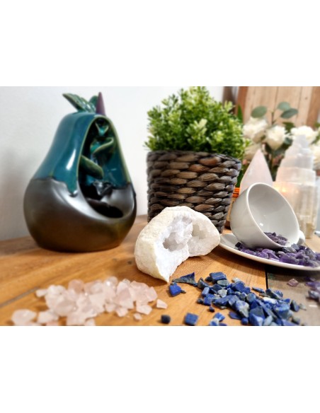 Éclats de cristal de roche – Pureté zen