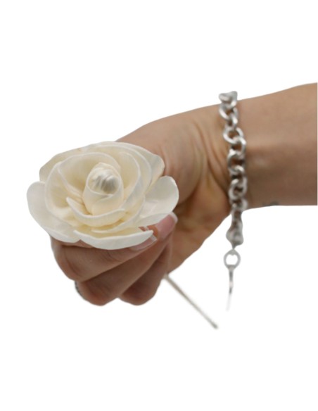 Diffuseur décoratif à fleurs naturelles – Rose